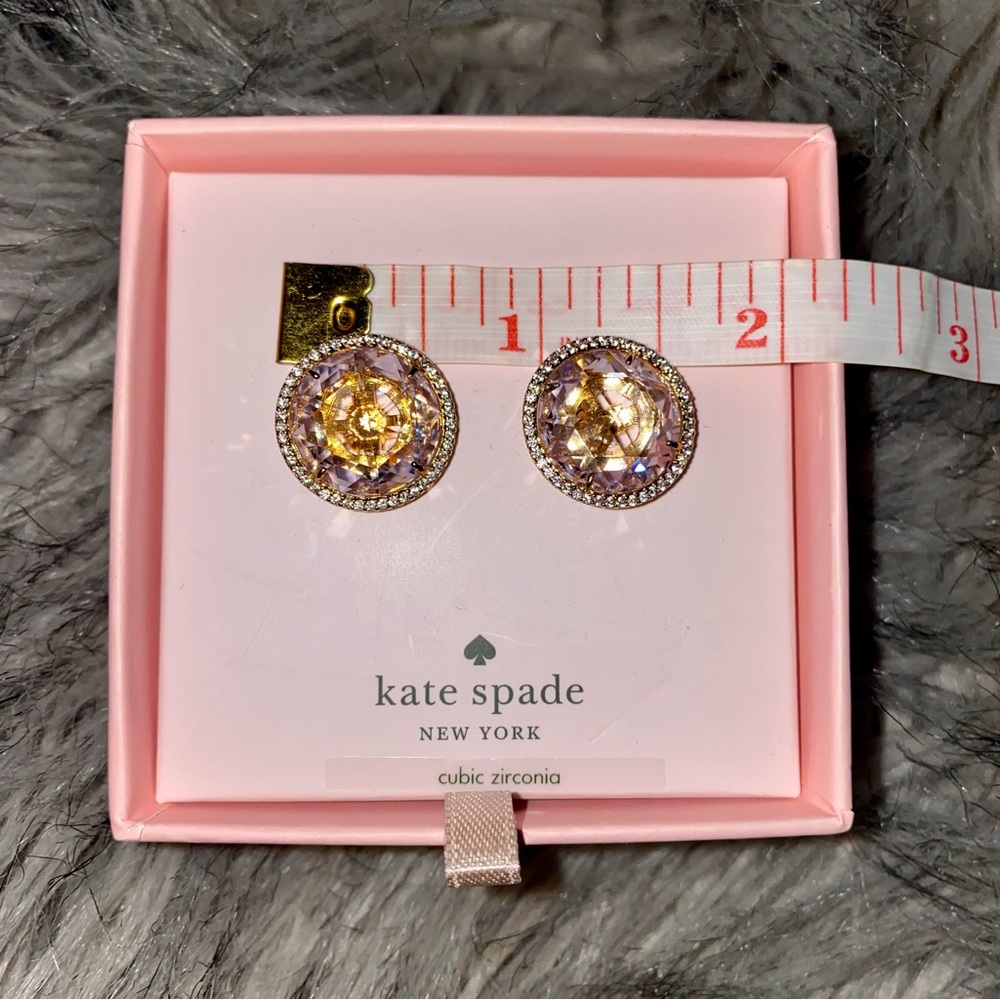 Kate Spade CZ Earrings - Picture 7 of 7